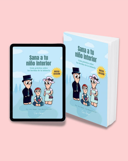 Combo Oro: 8 sesiones + Guías de Autoestima + Heridas de la Infancia + Diario emocional Gratis